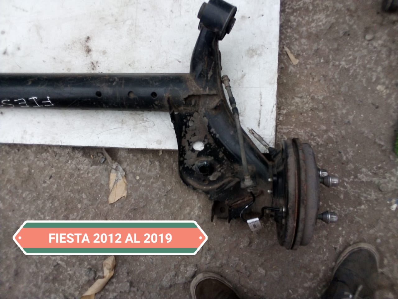 PUENTE POSTERIOR FORD FIESTA 2012 AL 2019